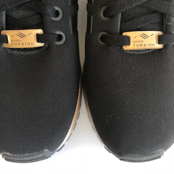 Adidas ZX Flux Black and Rose Gold Copper 7.5 - Picture 3 of 8